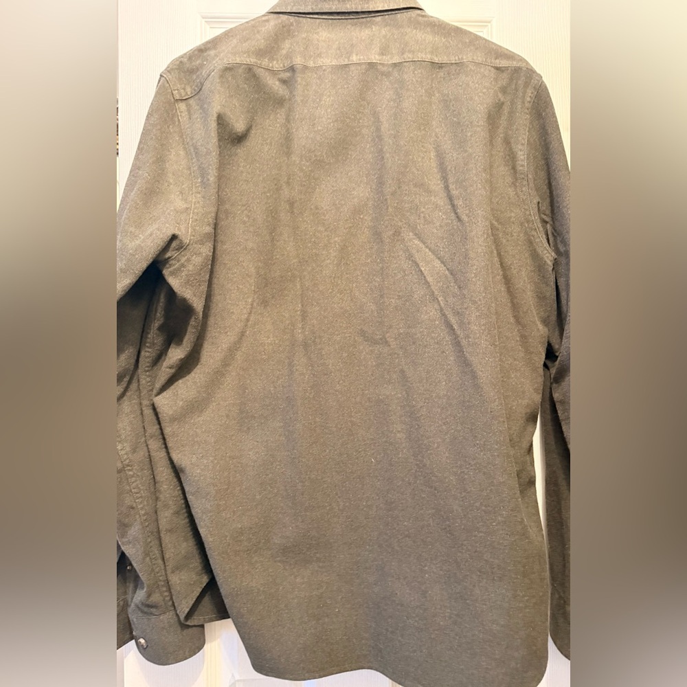 Schott Bros NYC Olive Flannel - Picture 6 of 8